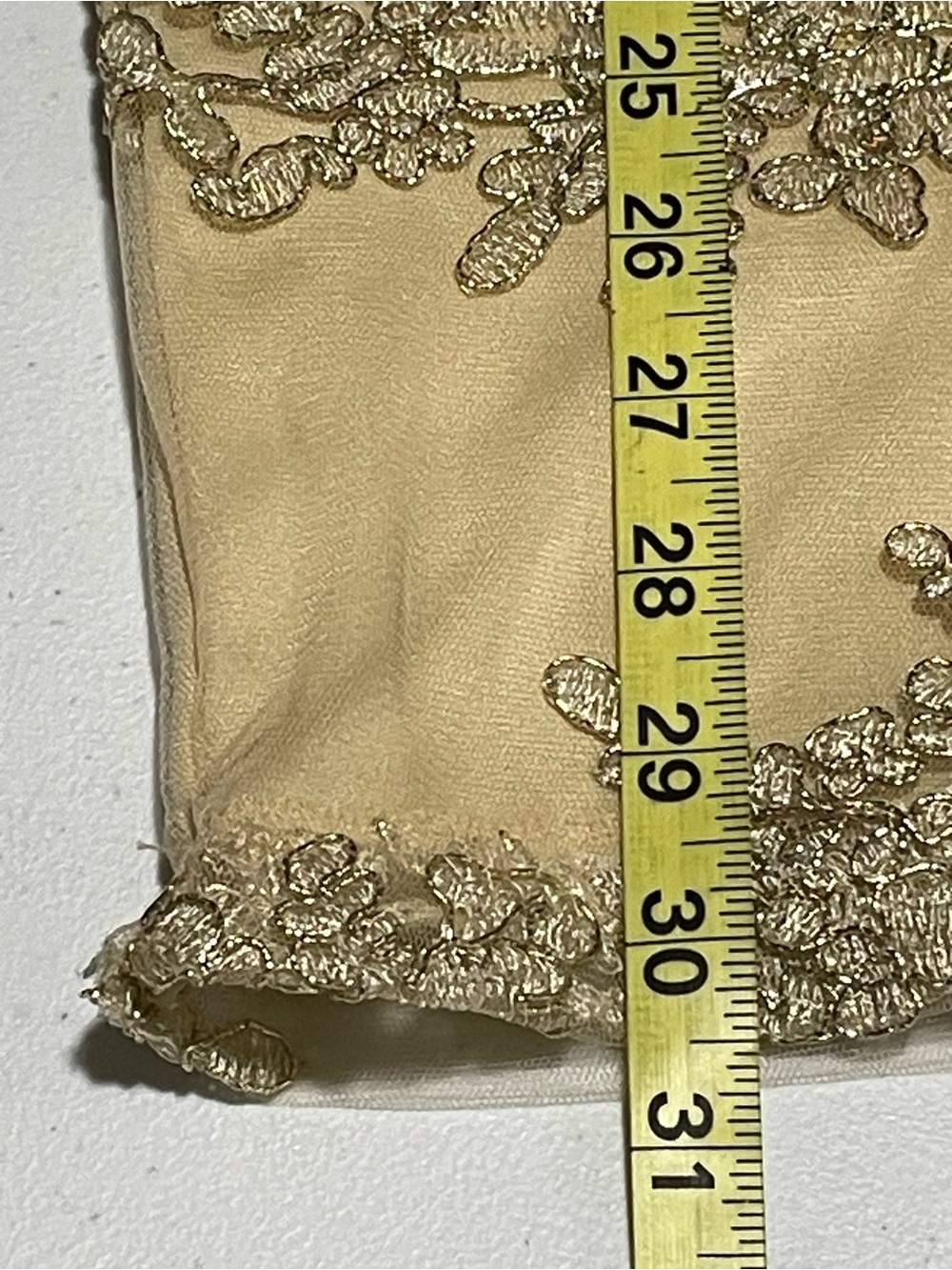 Windsor Bodycon Womens XS? Lace Embroidered Slip Dress Scalloped V-Neck No Tag - Picture 12 of 12